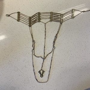 Free people choker necklace